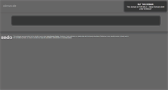 Desktop Screenshot of abnus.de