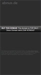Mobile Screenshot of abnus.de